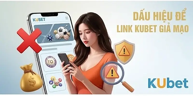 Dấu hiệu để link Kubet giả mạo